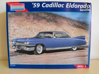 Monogram 59 Cadillac Eldorado Seville 1/25 Model Kit
