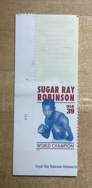 2006 Self Stick Us Postage.  39 Cent Stamp Sugar Ray Robinson
