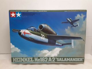 Tamiya 1/48 Heinkel He - 162 A - 2 Salamander Model Kit 61097