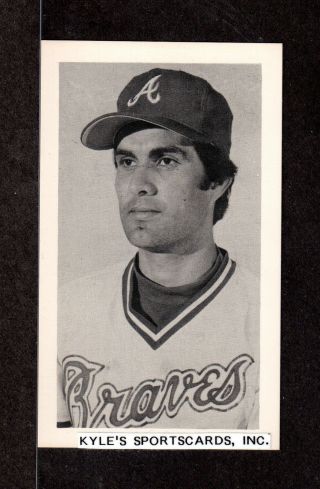 1981 Luis Gomez Atlanta Braves Unsigned 3 X 5 B&w Team Issue Photo Card 2