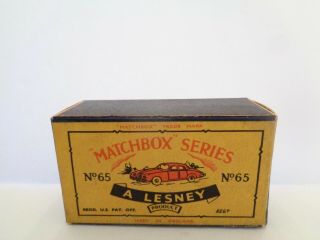 C Box For 1959 Moko Lesney Matchbox No.  65 