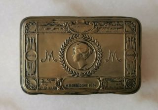Orginal Antique Ww1 1914 Princess Mary Christmas Tin