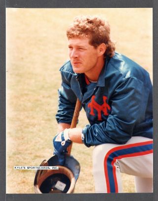 Len Dykstra Ny Mets Unsigned 7 - 3/4 X 9 - 7/8 Color Snapshot Photo 4