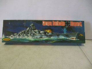 Aurora German Battleship Bismarck 1/600