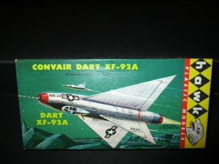 Vintage/hawk/unbuilt/us/air/force/model (convair/dart/xf/92a) 1960 