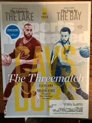 Sports Illustrated June 5,  2017 - Lebron James / Steph Curry