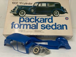 1/16 Entex Plastic Kit Of Packard Formula Sedan From 1937 Dc094