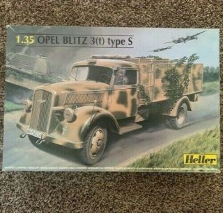 Heller Opel Blitz 3 (t) Type S 1/35 Scale Plastic Model Kit 81128 Unbuilt