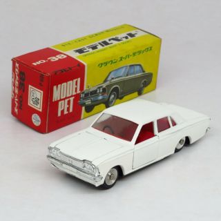 Atc Model Pet 38 - Toyota Toyopet Crown Deluxe - Japan Die Cast Boxed Asahi Rare