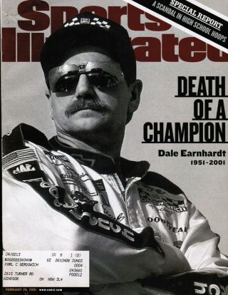 Si: Sports Illustrated February 26,  2001 Death Of A Champion: Dale Earnhardt