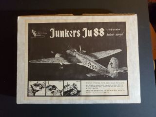 Koster Aero Enterprises Kae 1:48 Junkers Ju 88 Vacuform Model Kit 5