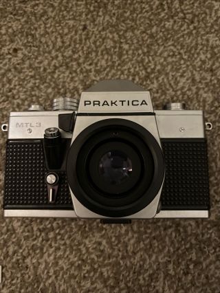 Vintage Praktica Mtl 3 35mm Slr Film Camera Antique Photo