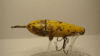 Vintage Fishing Lure - Snyder Success Spinner Yellow Kid