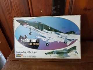 Revell 1/48 F - 4e Phantom Ii Complete With Decals And Instructions