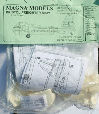 Magna Models 1/72 Bristol Freighter Mk.  21 Resin Conversion Kit