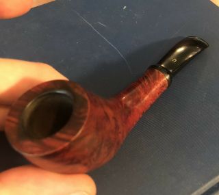 Vintage Stanwell Royal 1/4th Bent Estate Pipe 108 Made In Denmark -