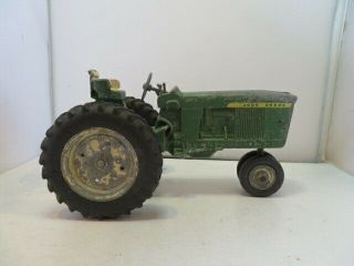 Vintage 1/16 Scale John Deere 3020/3010 Tractor with Four Bottom Plow 2