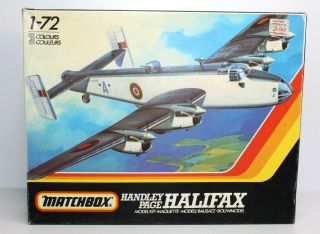 Matchbox Handley Page Halifax 1/72 Scale Plastic Model Kit Pk - 604