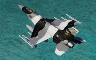 1/144 Plastic Dml Kit F - 16c Fighting Falcon Nato With Y - Kraft Aggressor Decals