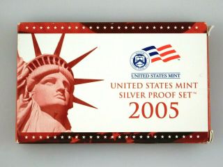 2005 - S United States Silver Proof 11 Coin Set And