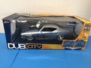 Jada Toys Dub City Big Time Muscle 1:18 Scale 1969 Chevy Chevelle Ss