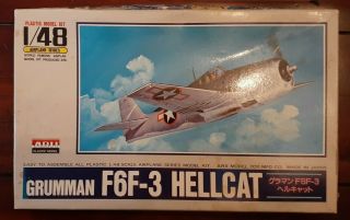 Arii 1/48 Grumman F6f - 3 Hellcat Model Plane Kit