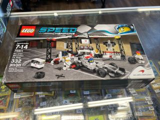 Lego Speed Champions Mclaren Mercedes Pit Stop 2016 (75911)