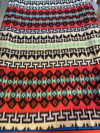 Vintage / Antique? Native American Camp Type Blanket 64”x80”