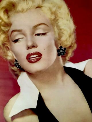 Marilyn Monroe Vintage Poster - Printed In Italy - One Owner -