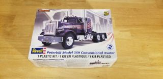 Revell 1/25 Scale Peterbilt Model 359 Conventional Tractor Truck Model
