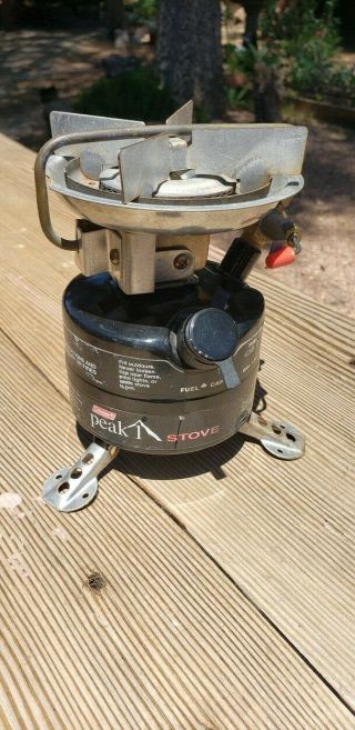 Coleman Mountaineer Series Model 3024 Back - Packer - Hunter - Camping Stove 01 - 2000