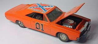 1:25 Dukes Of Hazzard 1981 Ertl General Lee Dodge Charger Rare Vintage Orange 1