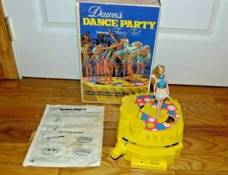 Vintage Dawns Dance Party Fancy Feet Doll Bo Box Topper Toys 1971 Cool