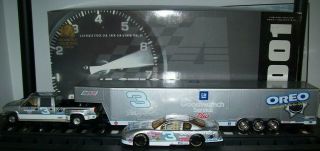 Dale Earnhardt Sr 3 Oreo 2001 1/24 Action Brookfield Silver Set 2892 Made