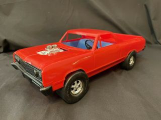 Chevrolet El Camino Vintage 1960’s Huge Plastic Toy Simms Toy,  Aurora Illinois