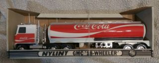 Nylint Cocacola Gmc 18 Wheeler Tanker