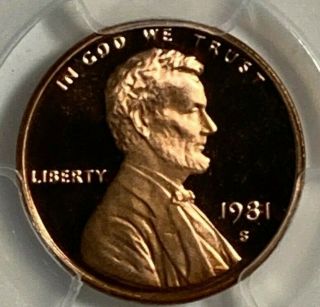1981 S Type 2 Pcgs Pr 68 Rd Dcam Lincoln Cent - Red Proof Us 1c