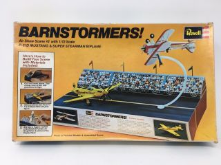 Revell Barnstormers P - 51d & Stearman 1/72 Scale Airplane Kits