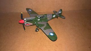 P - 40 Warhawk P40 War Hawk Die Cast 1:48 Scale Model Motormax 76369