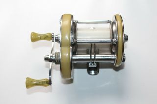Rare Vintage Kalamazoo Tackle Company Bal - Cli 30 Delux Model D Fishing Reel 2