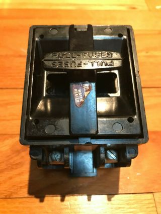 Square D 60a Fsp - 260 2 Pole Fuse Block And Pullout N - 224032 Base M - 224033 Holder