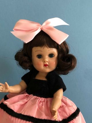 Vintage Vogue Ginny Doll in her 1954 Medford Tagged Candy Dandy Dress 3