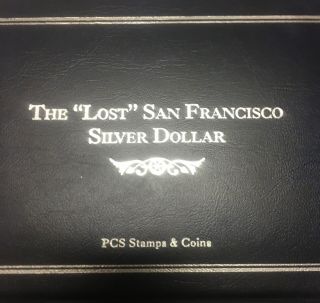Rare Item Lost 1907 S San Francisco Silver Dollar In Fold
