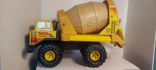 Vintage Mighty Tonka Turbo Diesel Cement Mixer Metal/plastic 1980s Xmb - 975 Truck
