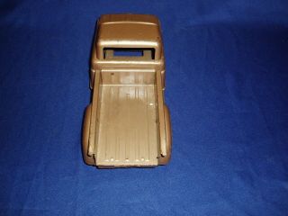 Vintage 1960 ' s Tonka Stepside Pickup Bronze/Tan in Very Good Shape 2