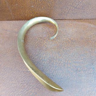 Antique Georgian Brass Shoe Horn