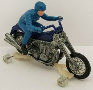 Rrrumblers - Road Hog W/blue Rider Track Rack,  1971 Vintage Hot Wheels