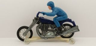 RRRUMBLERS - Road Hog w/Blue Rider Track Rack,  1971 Vintage Hot Wheels 3