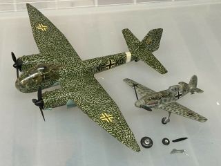 Junkers Ju.  188 & Messerschmitt Me.  209,  1/72,  Built & Finished For Display/repair