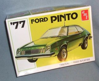 Amt 1977 Ford Pinto 1:25 Scale Model Car Kit 1129 Complete,  Round 2 Edition